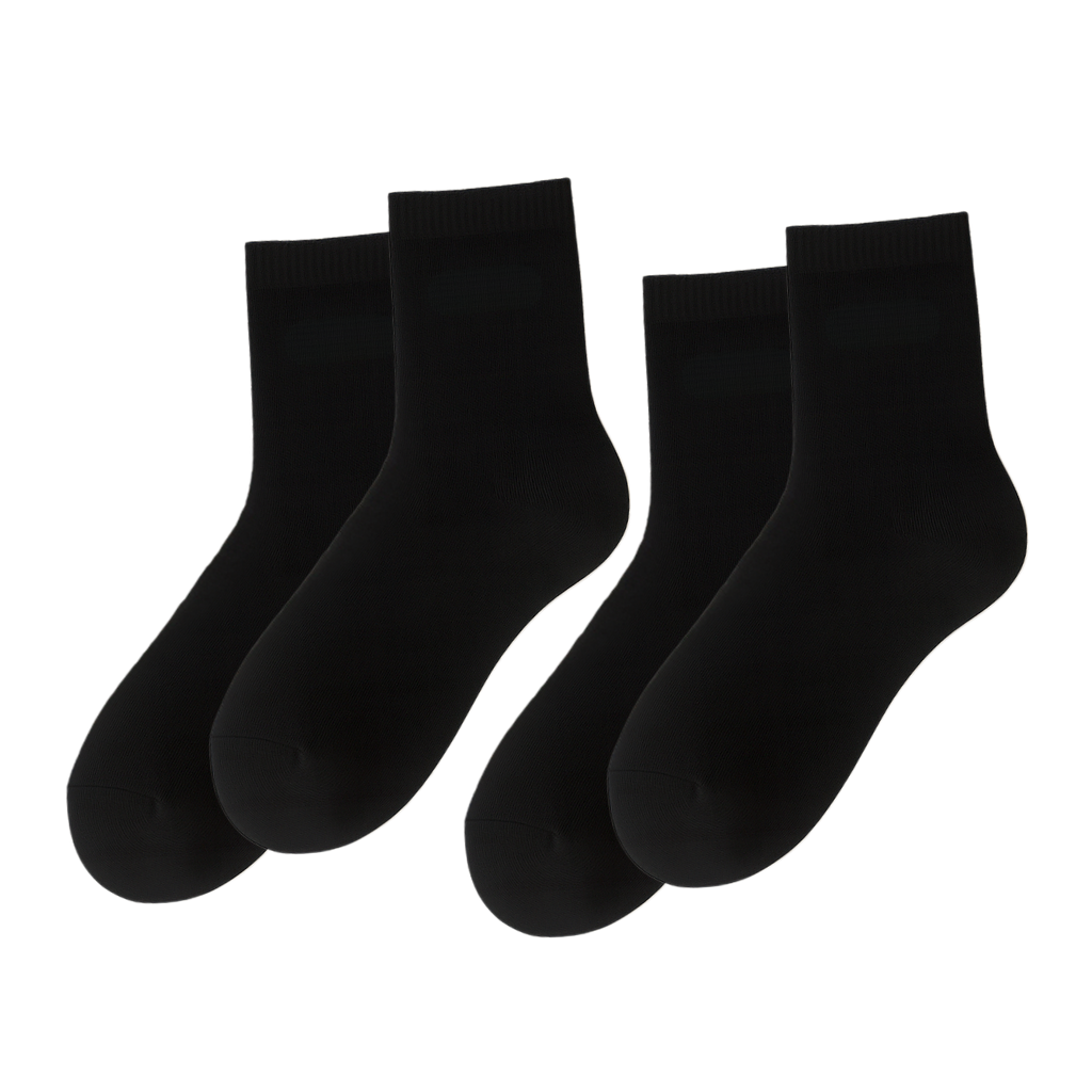 4-pack Bamboo Socks OS